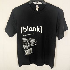 NWOT Urban Streetwear Men’s Teen Unisex Cotton Short Sleeve Black Tee size M